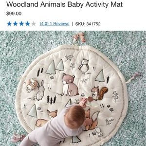 crate and barrel activity mat